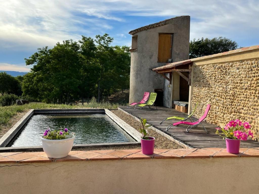 Chambre A La Ferme Au Milieu Des Lavandes Valensole Kültér fotó